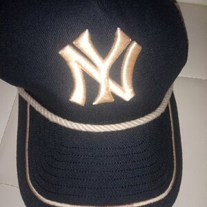 New York Yankees Navy Gold Hat